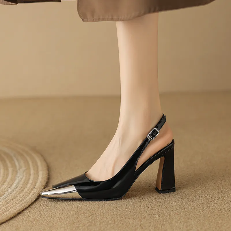 USS Shoes Irene Women's Dress Heels High Leather Pumps