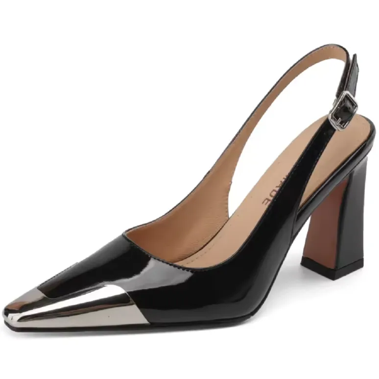 USS Shoes Irene Women's Dress Heels High Leather Pumps