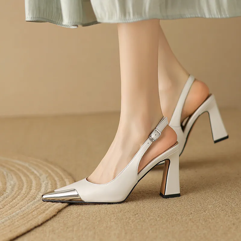 USS Shoes Irene Women's Dress Heels High Leather Pumps