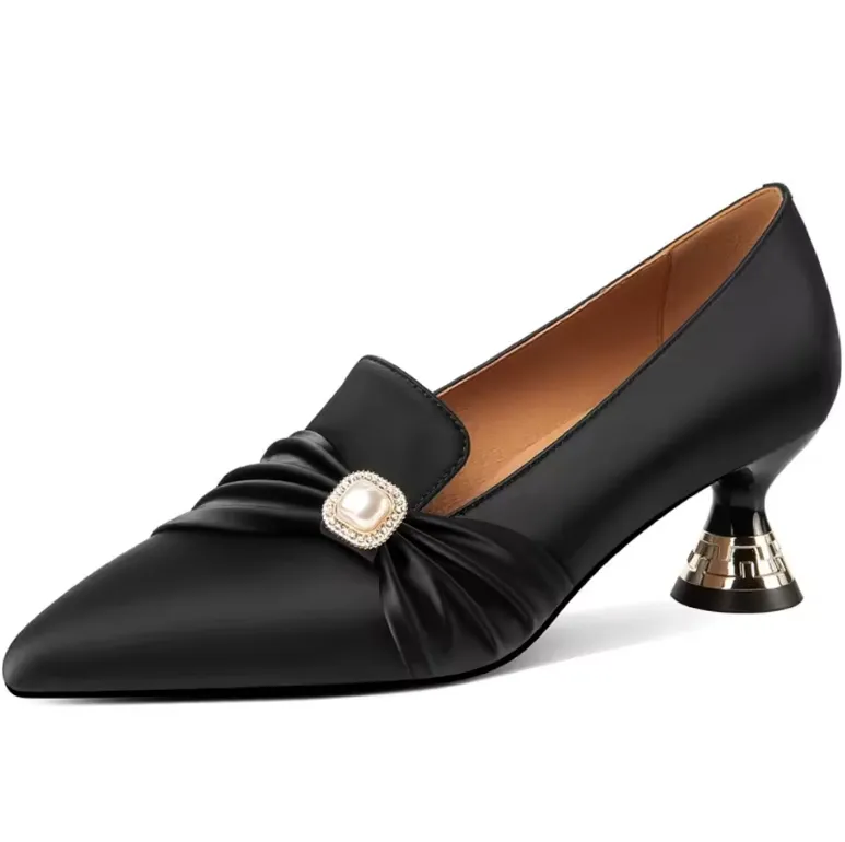 USS Shoes Kaina Women's Leather Pointed Toe Pumps