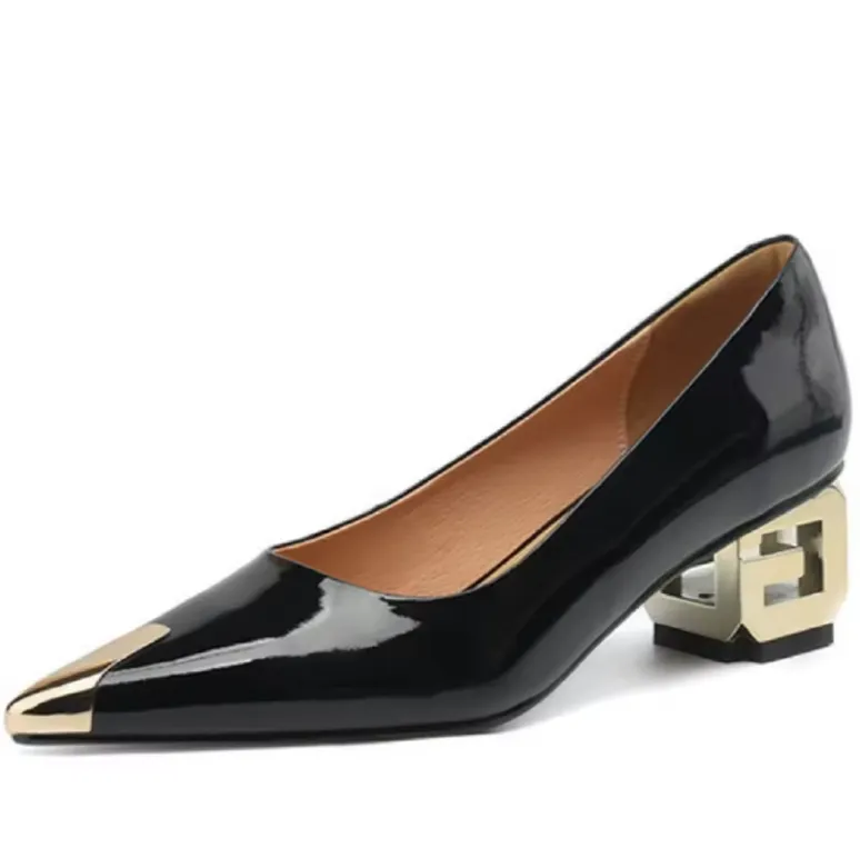 USS Shoes Rafaela Women's Classic Dress Sculpted Heel Pumps