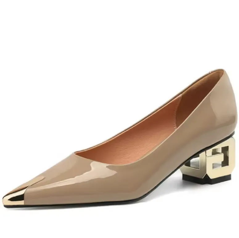 USS Shoes Rafaela Women's Classic Dress Sculpted Heel Pumps
