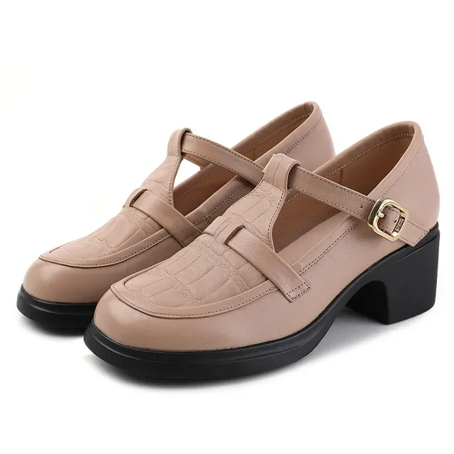 USS Shoes Sara Women's Square Heel Pumps