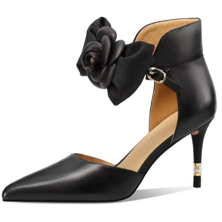 USS Shoes Zaira Women's Butterfly Bow Stiletto High Heels Pumps