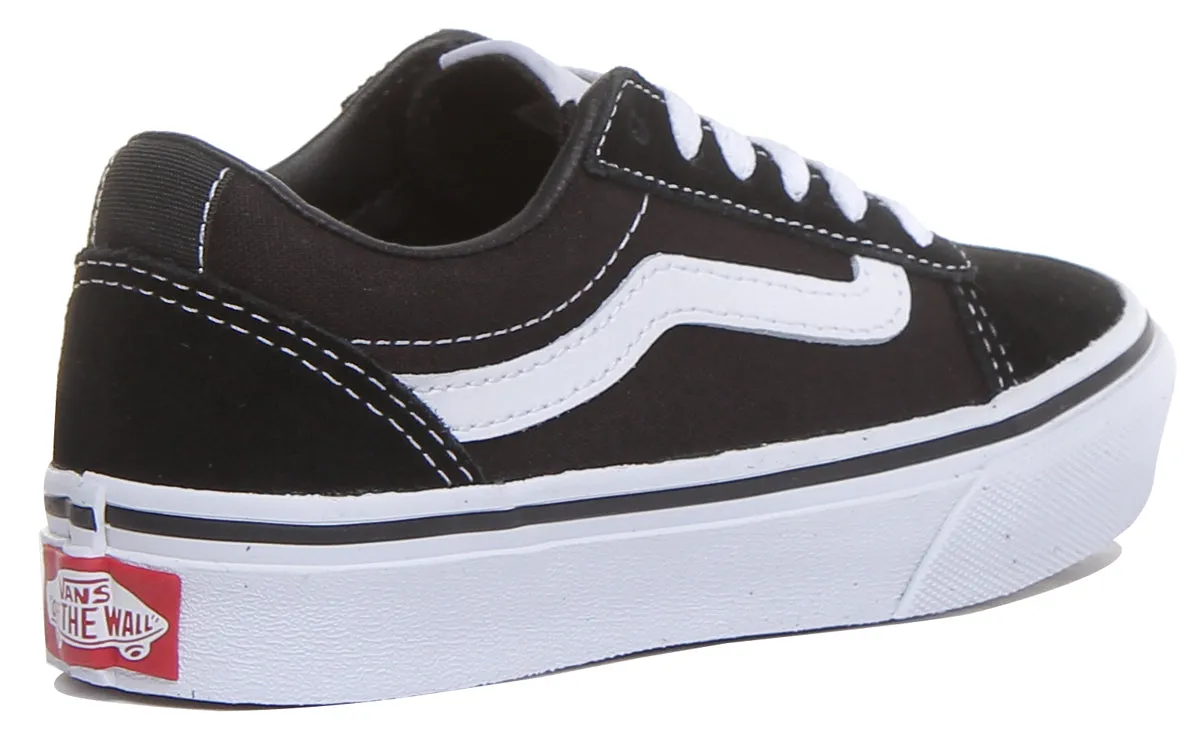 Vans Ward In Black White
