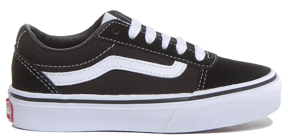 Vans Ward In Black White