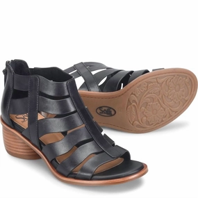 Women's Carmen Strappy Sandal In Black