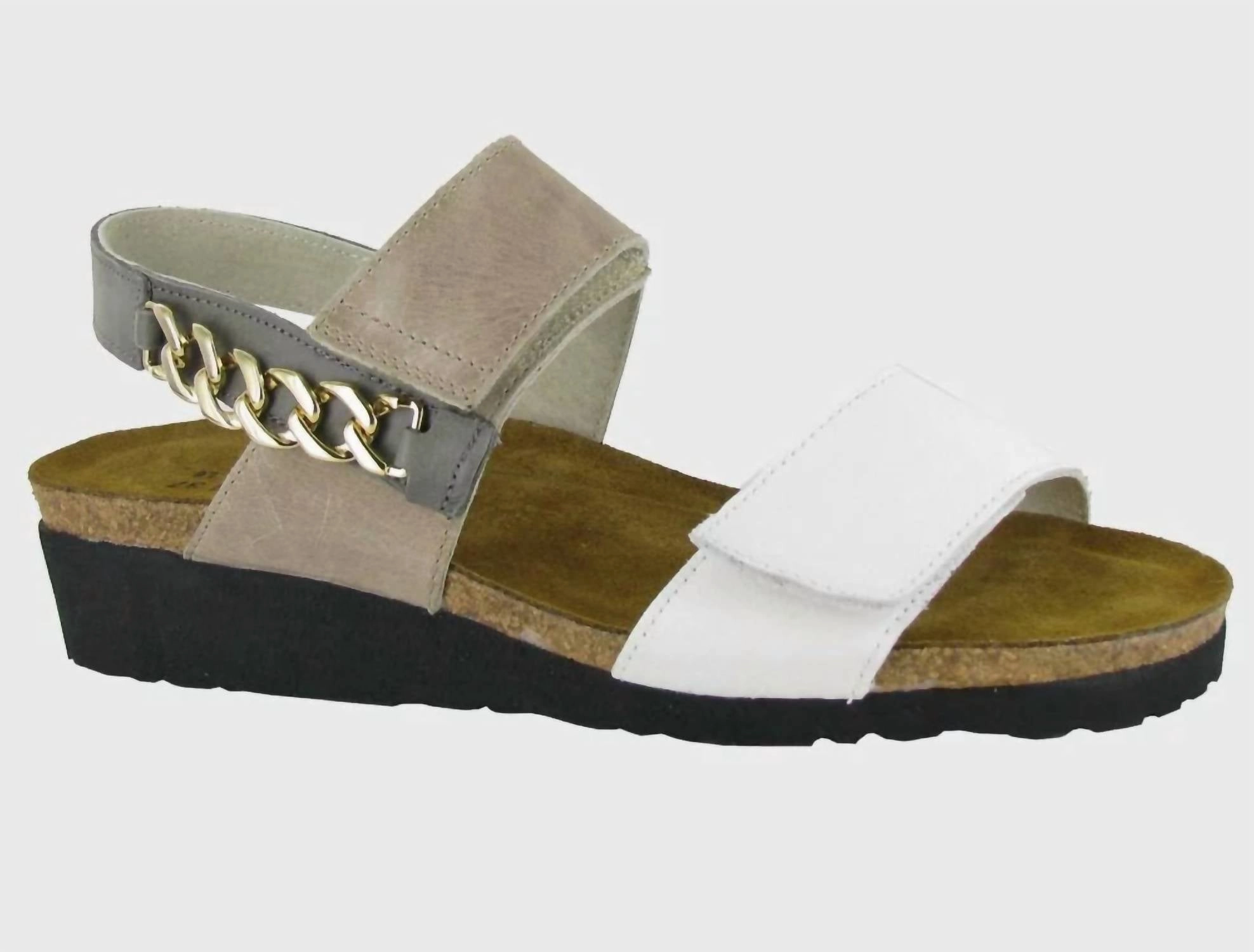 Women's Eliana Slingback Sandal In White Khaki Beige