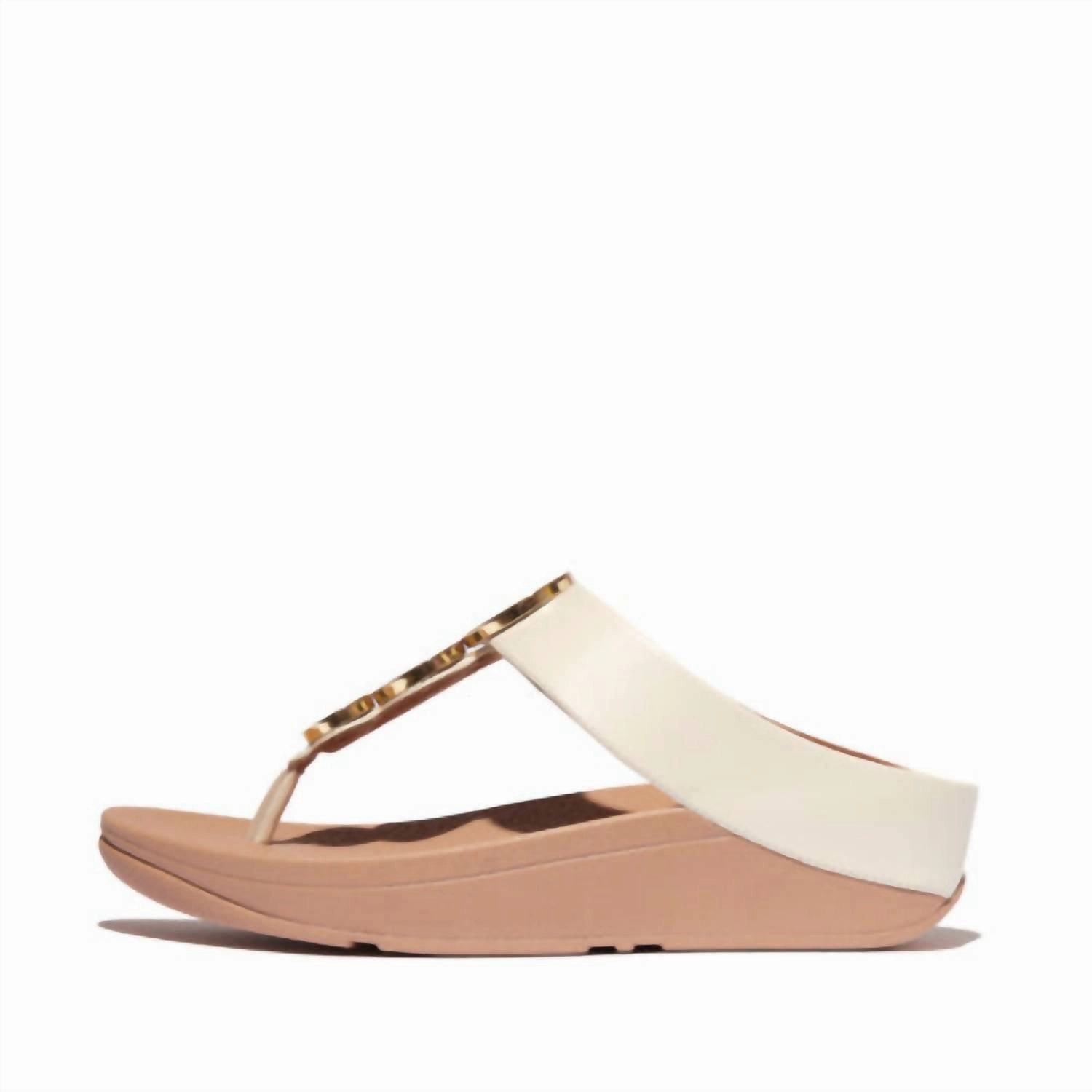 Women's Fino Resin Toe Post Sandal In Paris Beige