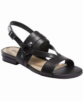 Women's Mykonos Delos Sling Back Sandal In Black