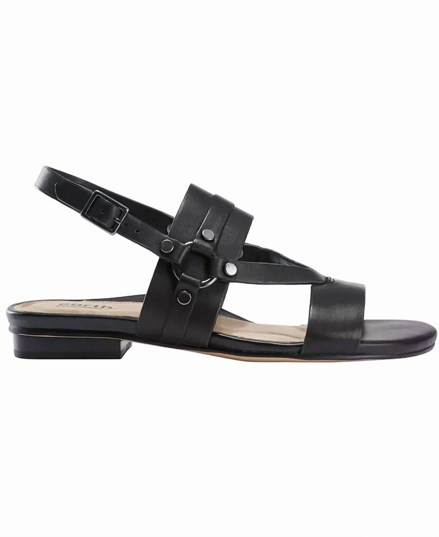 Women's Mykonos Delos Sling Back Sandal In Black