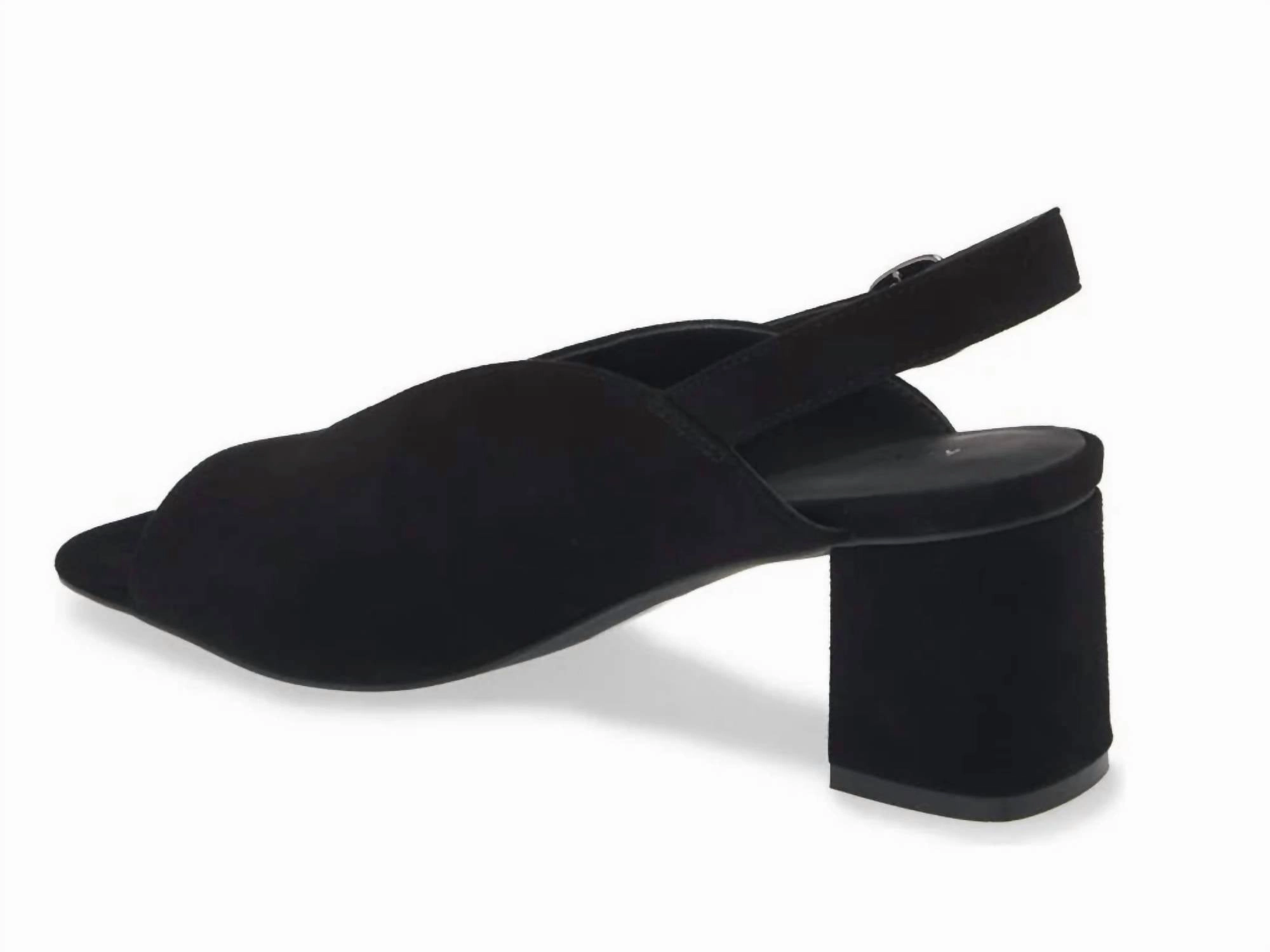 Women's Polina Suede Shoe In Black