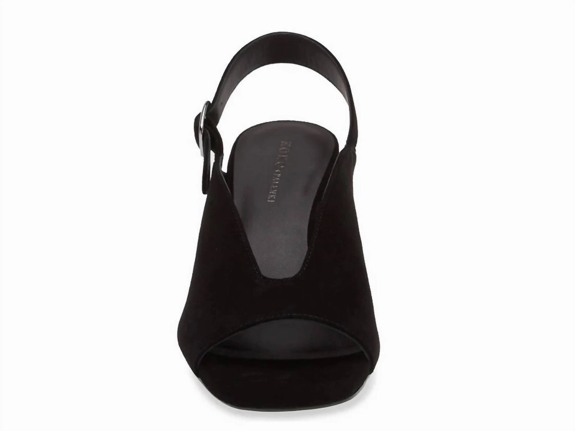 Women's Polina Suede Shoe In Black