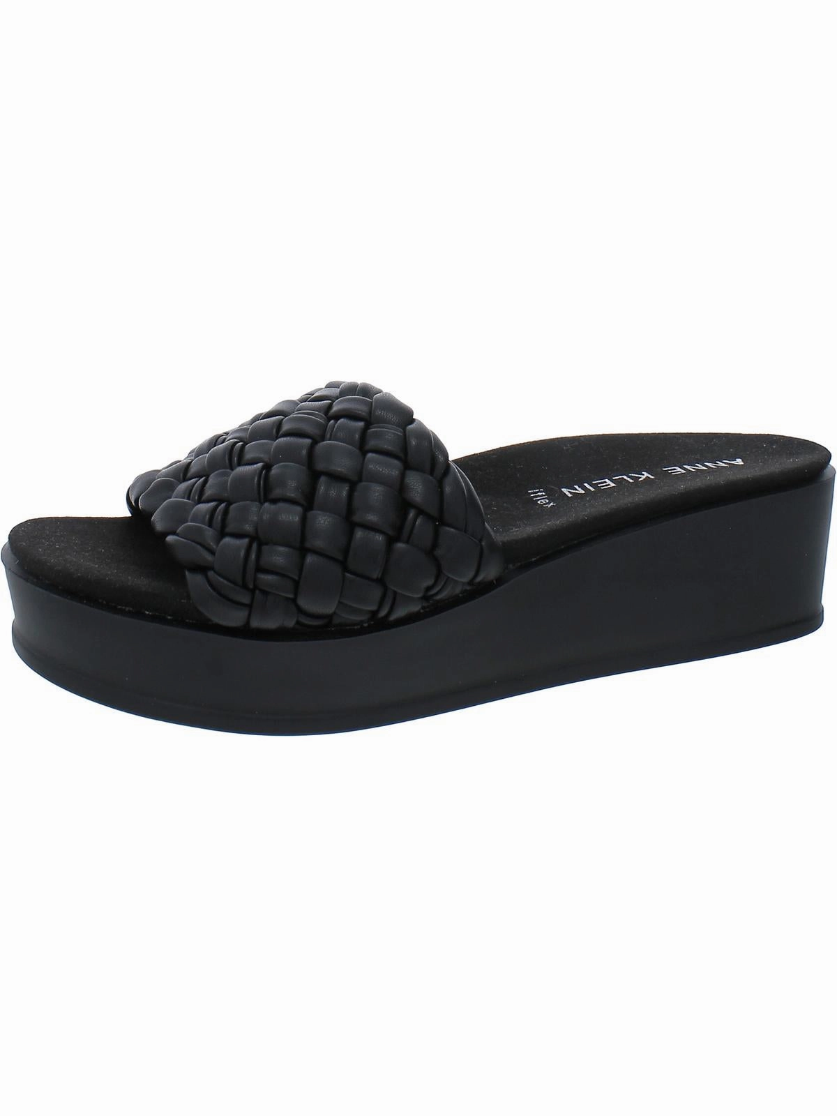 Womens Slip On Platform Sandals