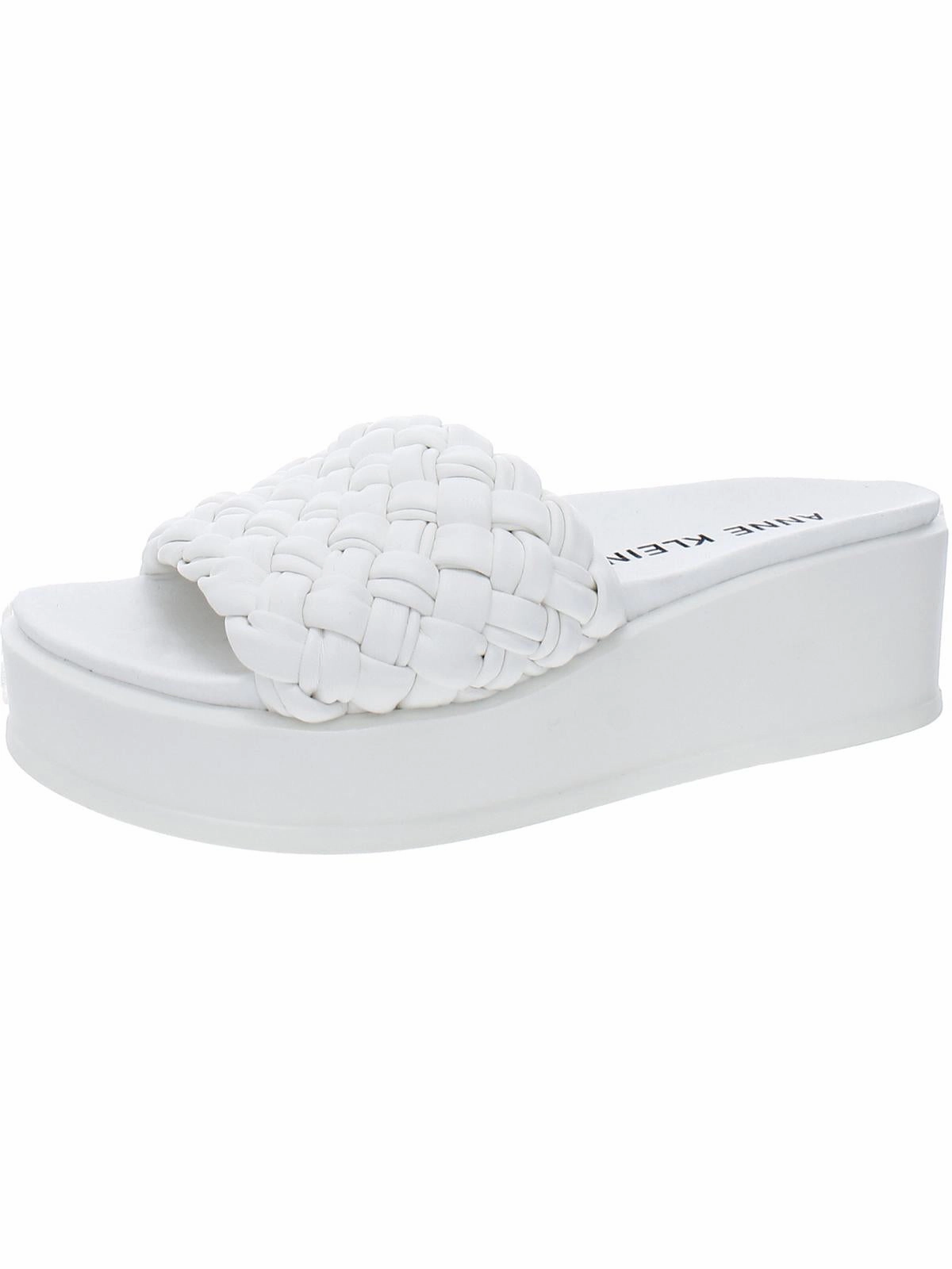 Womens Slip On Platform Sandals