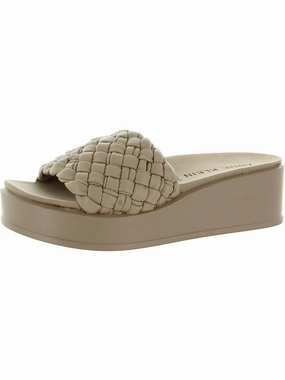 Womens Slip On Platform Sandals
