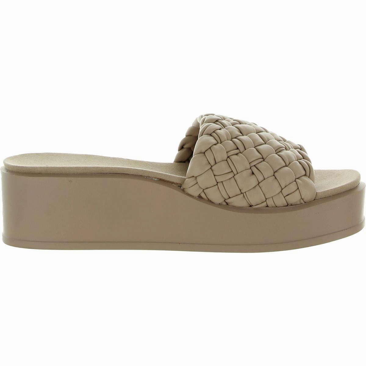 Womens Slip On Platform Sandals