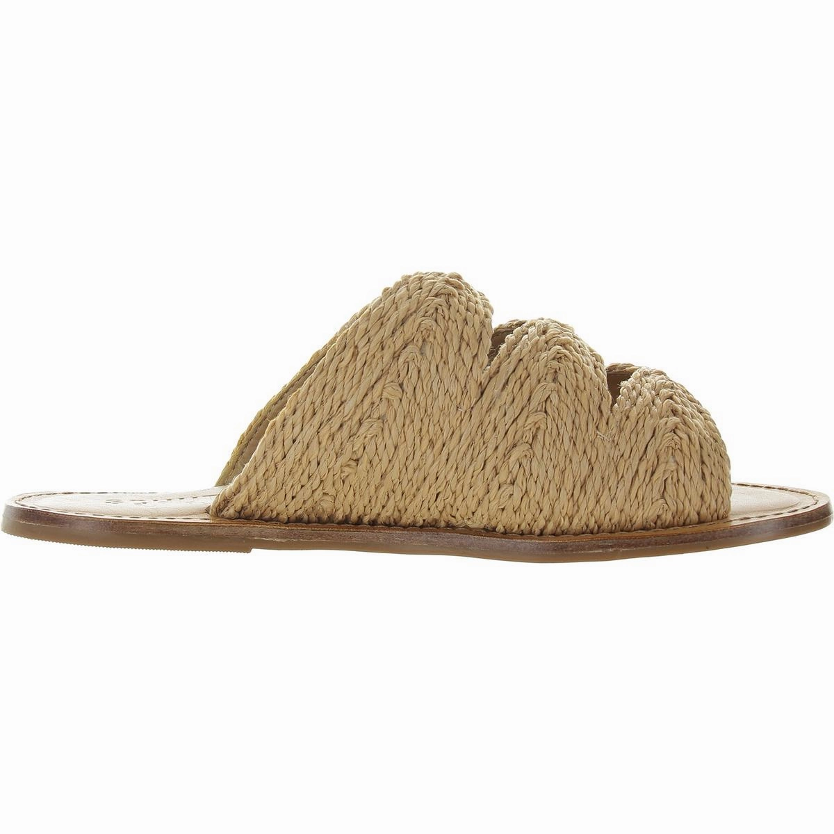 Womens Woven Man Made Slide Sandals