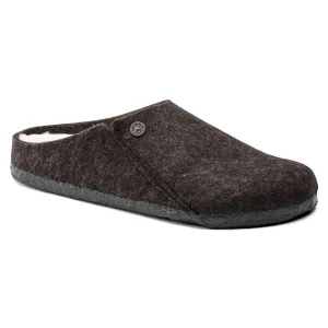 Zermatt Women - Mocha Wool Felt Shearling