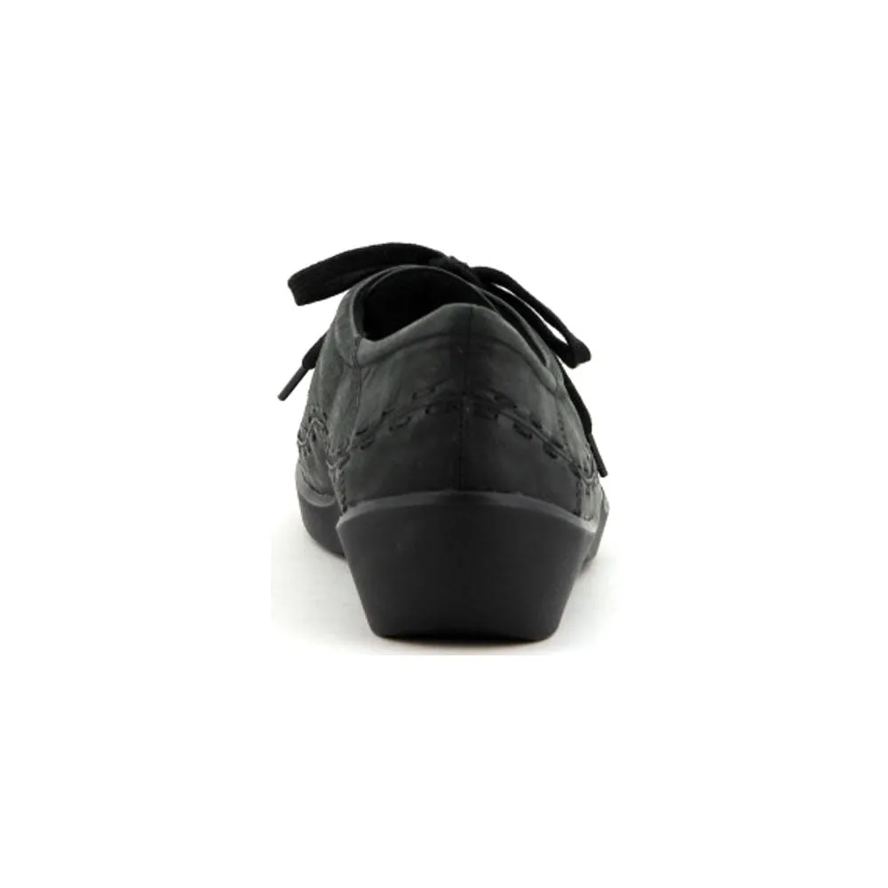 Ziera Allsorts Black Trooper Nubuck (Women's)