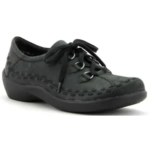 Ziera Allsorts Black Trooper Nubuck (Women's)