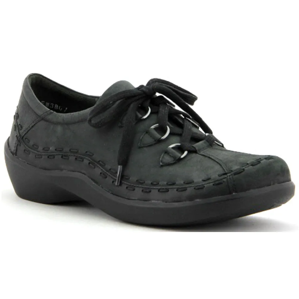 Ziera Allsorts Black Trooper Nubuck (Women's)