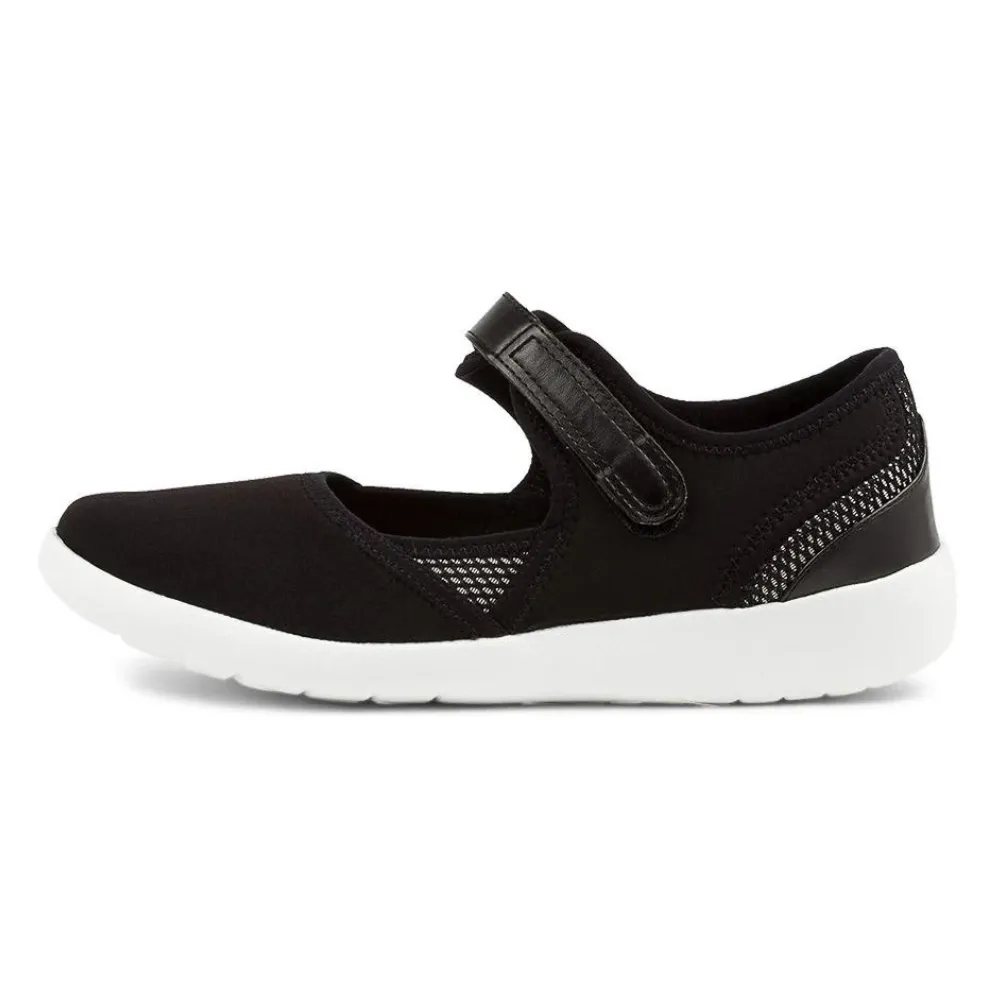 Ziera Ushery Black Neoprene Shoe (Women's)